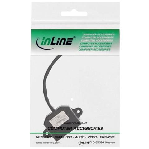 69932B 2x RJ45 Nero cavo di interfaccia e adattatore - Foto 1