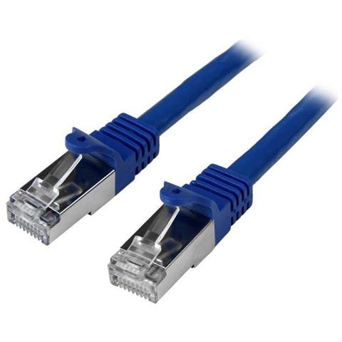 Cavo di rete Cat6 Ethernet Gigabit - Cavo Patch RJ45 SFTP da 3m - Blu - Foto 1