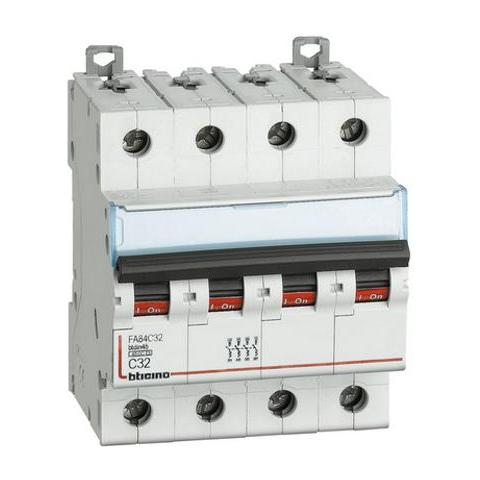 Fa84c6 - Btdin45 -interruttore Magnetotermico 4p Curva C 6a 4,5ka - Foto 1