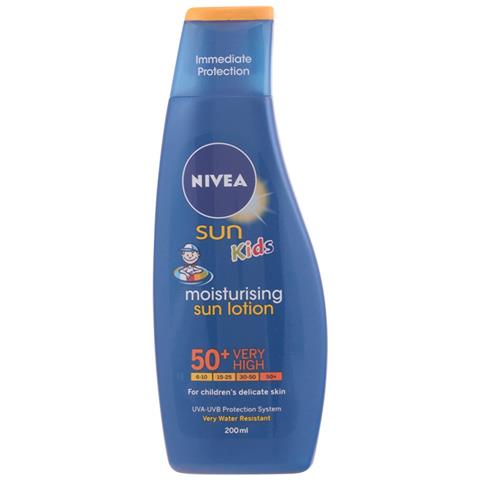 Sun Niños Leche Protectora Waterproof Sp F50+ 200 Ml - Foto 1