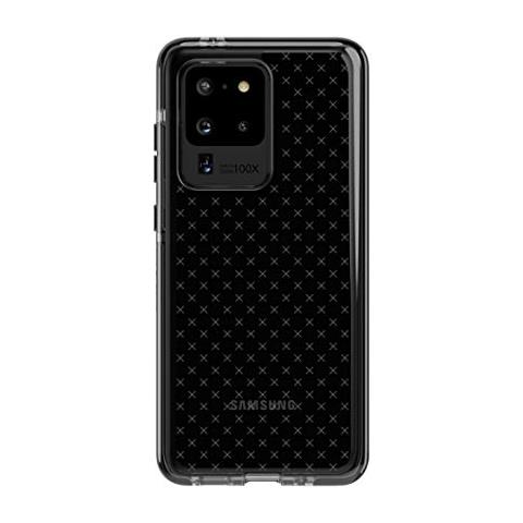 Evo Check - Custodia per Samsung Galaxy S20 sottile ultra, 3,7 m, Protezione anti-goccia, sottile ultra con antimicrobico, colore fumo / nero, T21-7701 - Foto 1