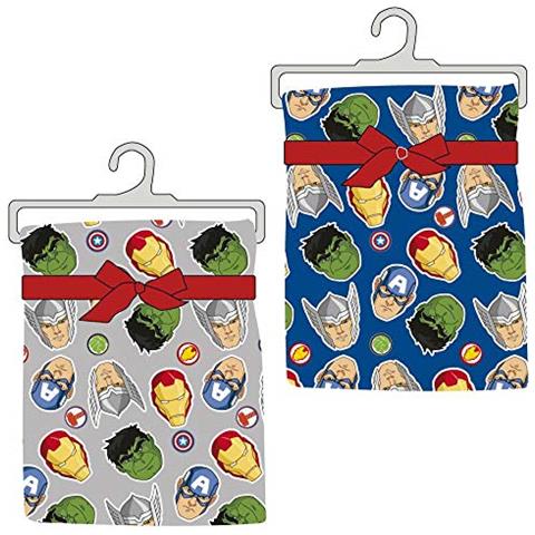 Hasbro Avengers - Coperta In Flanella Di Qualità (22-3362), Multicolore, 60 X 140 Cm - Foto 1