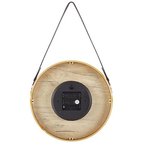 Orologio Da Parete Ø 26 Cm Marrone Renens - Foto 12