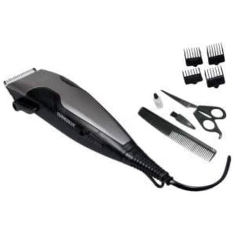 Tagliacapelli Super Ceramic Con 4 Pettini 3-12mm 15w Grigio - Foto 1