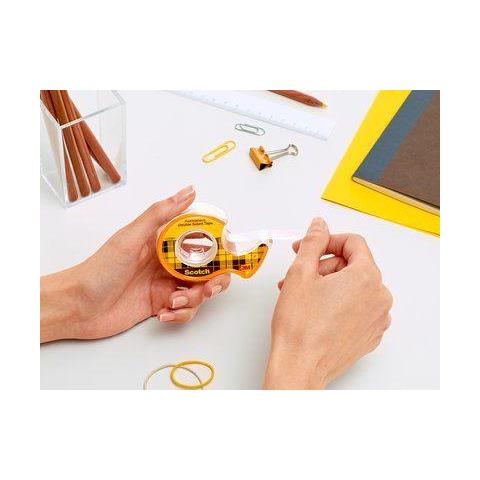 Scotch Nastro Biadesivo 665, 6,3 Mx 12 Mm - Foto 3
