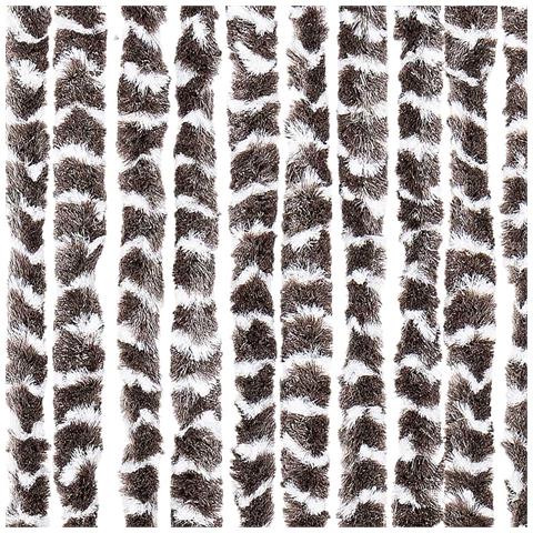 Zanzariera Marrone e Bianco 56x185 cm Ciniglia - Foto 2