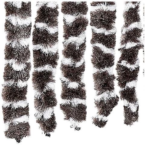 Zanzariera Marrone e Bianco 56x185 cm Ciniglia - Foto 7