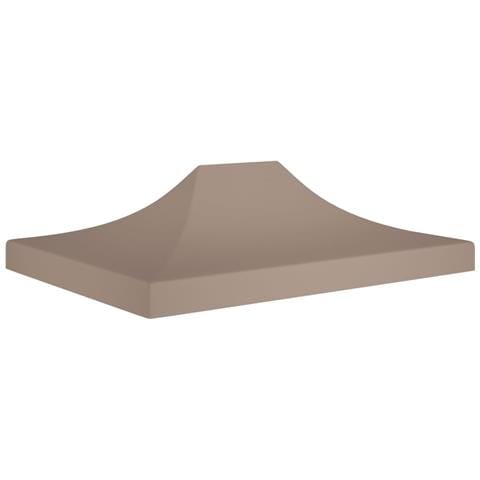 Tetto per Tendone per Feste 4,5x3 m Grigio Talpa 270 g / m² - Foto 1