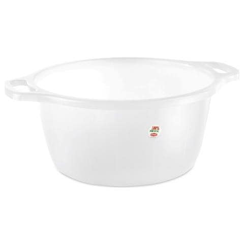 Bacinella Bombata Tonda Ø40cm 19lt Neutr - Foto 1