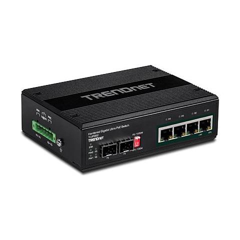 Switch 6 Gigabit Ind Poe+ 2sfp 240w - Foto 3