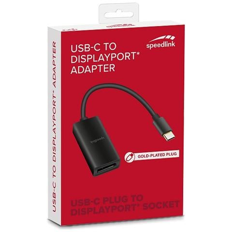 SL-180020-BK cavo di interfaccia e adattatore USB-C DisplayPort Nero - Foto 2