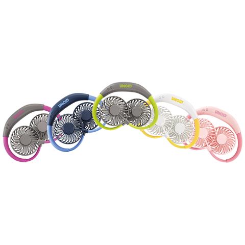 86690 nebulizzatore e ventilatore portatile personale Bianco, Giallo Neck fan - Foto 2