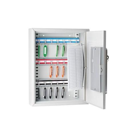 Schlsselschrank Mit Elektroschloss, Fr 21 Schlssel Sicherheits-zahlencode & Standardschloss, Flach, Aus Pulver- (102 62137) - Foto 6