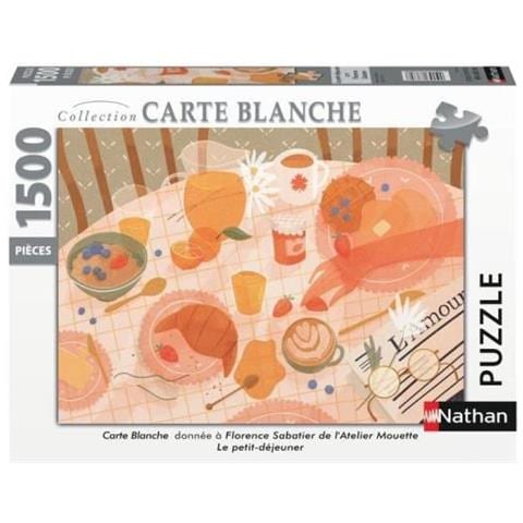 Puzzle 1500 Pezzi - Colazione / Firenze Sabatier (collezione Carte Blanche)  - Foto 1