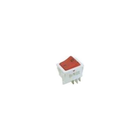 924.096 Rocker Switch 2p Rosso, Bianco Interruttore Elettrico - Foto 1