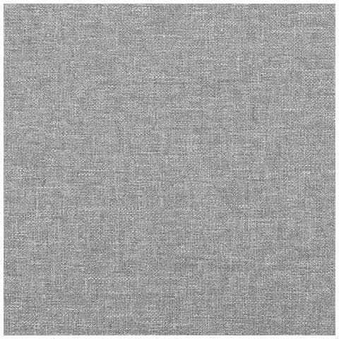 Giroletto senza Materasso Grigio Chiaro 80x200 cm Tessuto - Foto 9