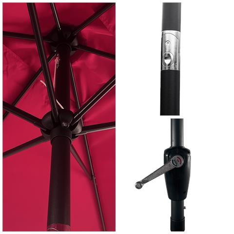 Hapunaombrello Diritto Rettangolare 2x3m Fucsia - Foto 14