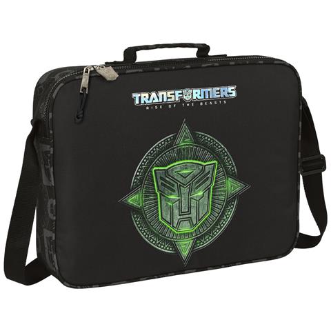 Borsa Per La Scuola Transformers Nero 38 X 28 X 6 Cm - Foto 1