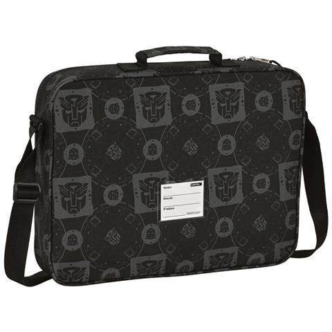 Borsa Per La Scuola Transformers Nero 38 X 28 X 6 Cm - Foto 2