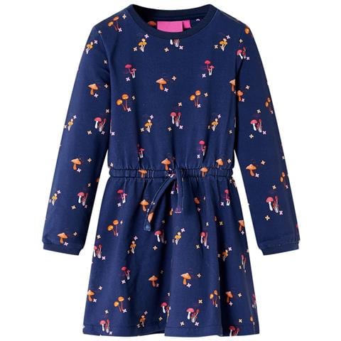 Abito Da Bambina Blu Marino 128 - Foto 1