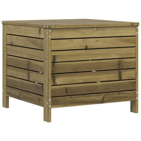 Poggiapiedi da Giardino 62x63,5x53,5cm Legno Impregnato di Pino - Foto 2