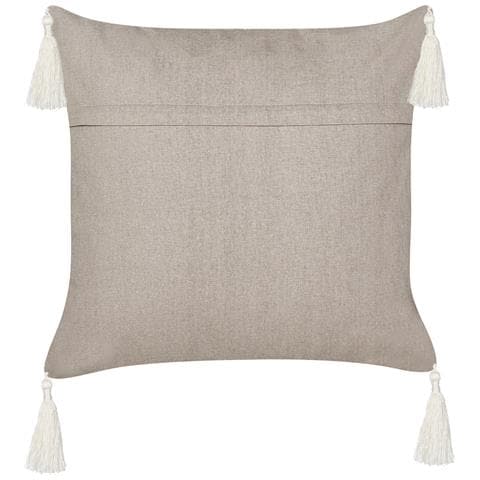 Set Di 2 Cuscini Mazzaella Velluto 45 X 45 Cm Tortora Trama Di Piante - Foto 7