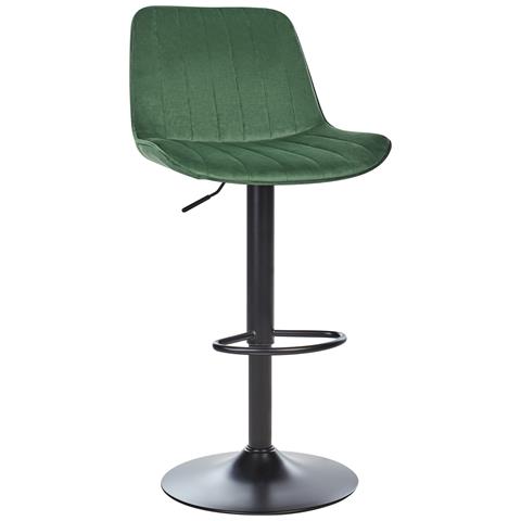 Set Di 2 Sedie Alte Dubrovnik Velluto Verde Smeraldo - Foto 2