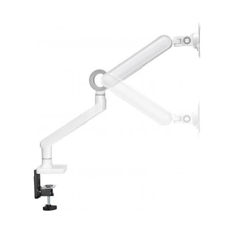 650185 Supporto Da Tavolo Per Tv A Schermo Piatto 88,9 Cm (35"") Bianco Scrivania - Foto 2