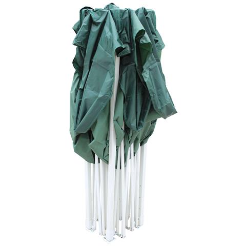 Gazebo Da Giardino 3x4,5 Mt In Acciaio E Poliestere Verde Lavinia - Foto 2