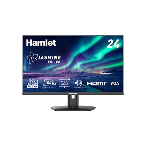 Monitor 23.8” LED IPS Flat HM24JF-V Full HD 1920x1080 Tempo di Risposta 5ms - Foto 1