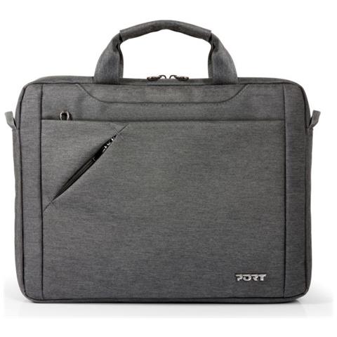 135178 borsa per laptop 35,6 cm (14") Borsa con caricamento dall'alto Grigio - Foto 1