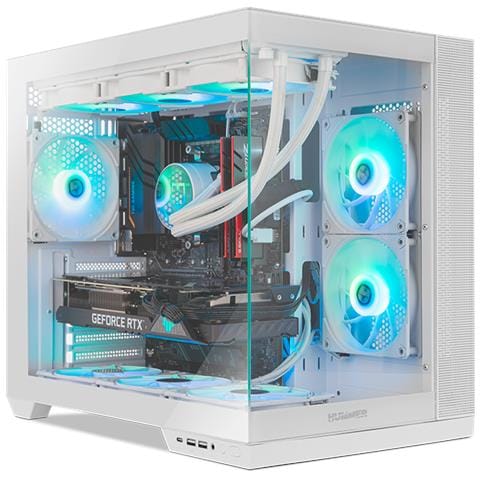 Case Midi Ttower ATX NXHUMMERASTRANEOWH Colore Bianco - Foto 2