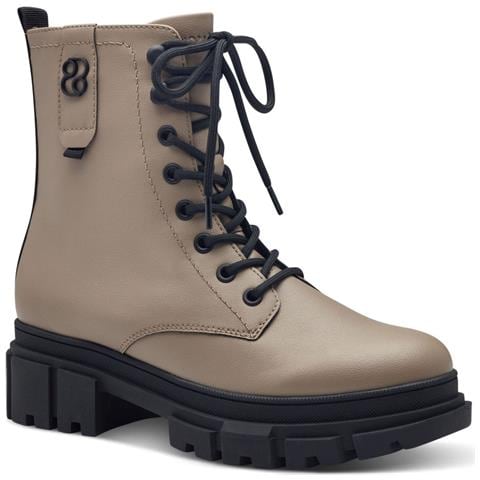 Taupe Casual Closed Booties Stivaletti Sintetico E Tessile Scarpe Donna Beige Eu 40, 5-25214-41 341 - Foto 1