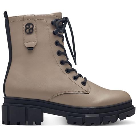 Taupe Casual Closed Booties Stivaletti Sintetico E Tessile Scarpe Donna Beige Eu 40, 5-25214-41 341 - Foto 2