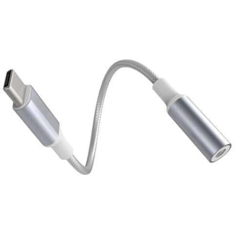 Adattatore Rinforzato Da Usb-c A Jack Da 3,5 Mm, Bianco - Foto 2