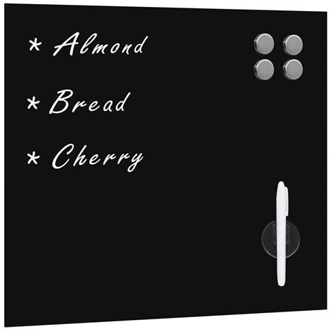 Lavagna Magnetica a Parete in Vetro 60x60 cm - Foto 1