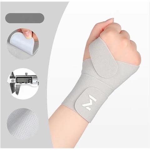 Tutore Per Pollice E Polso Per Il Sollievo Della Tendinite - Materiale In Lycra Grey - Foto 2
