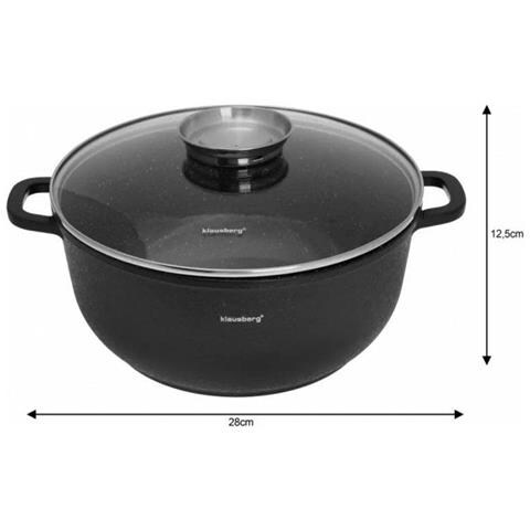 KB-7359 Set di pentole rivestite in granito da 8 pezzi - Foto 8