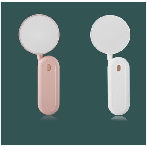 Lampada Da Scrivania Led Pieghevole Creativa - Portatile, Regolabile E Ricaricabile White - Foto 3