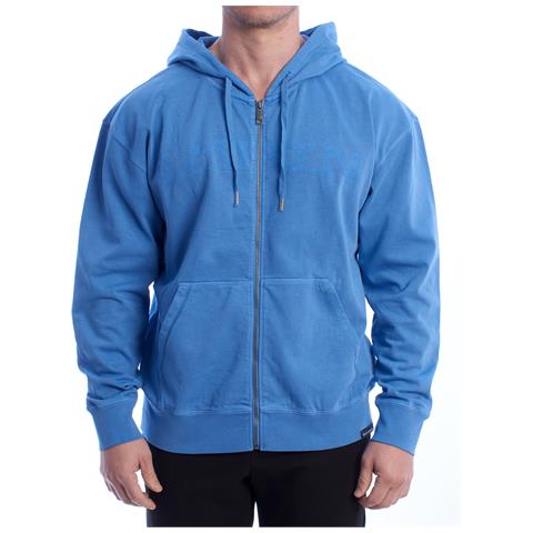 Felpa Con Cappuccio E Zip Vestibilità Regolare Da Uomo Tmf319-js329 - Foto 1