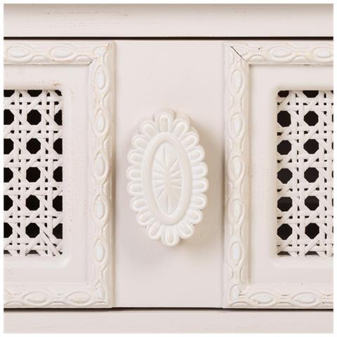 Comodino In Legno Laccato 46x32x52 Beige - Foto 8
