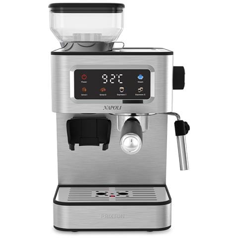 Macchine Da Caffè Espresso Napoli Con Macinino Integrato 22 Livelli, 20 Bar, 1350w, Filtro A Doppia Uscita, Vaporizzatore Regolabile, Compatibile Con Caffè A Grana, Macinato E Capsule - Foto 1