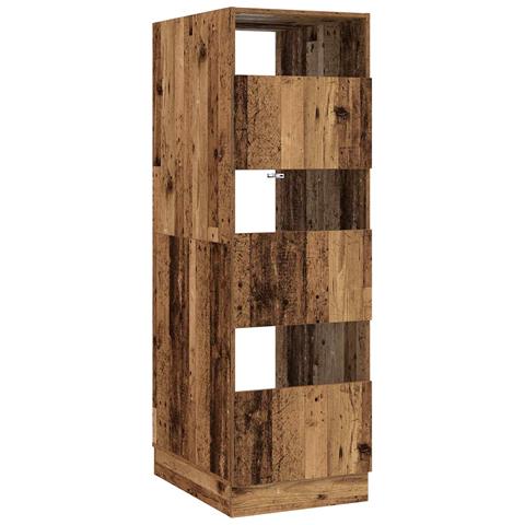 Mobile da lavanderia con porta Legno vecchio Legno multistrato - Foto 1