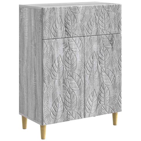 Credenza Sonoma grigio 66 x 34,5 x 90 cm Legno ingegnerizzato - Foto 1