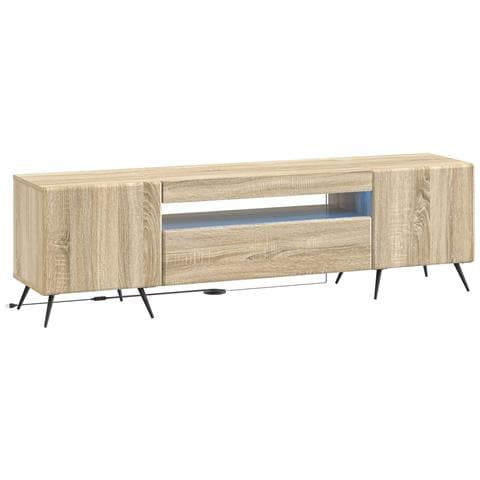 Mobile TV LED Rovere Sonoma Legno ingegnerizzato - Foto 1
