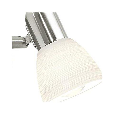 88475 Dakar 1 Form-g 3x40w E14 Nickel Matt / weiss - Foto 2