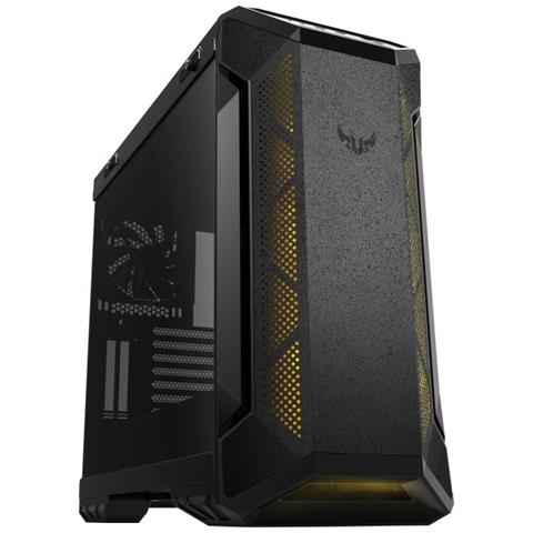Case TUF Gaming GT501 Middle Tower ATX / EATX / Micro-ATX / Mini-ITX 2 Porte USB 3.0 Colore Nero (Finestrato)  - Foto 1