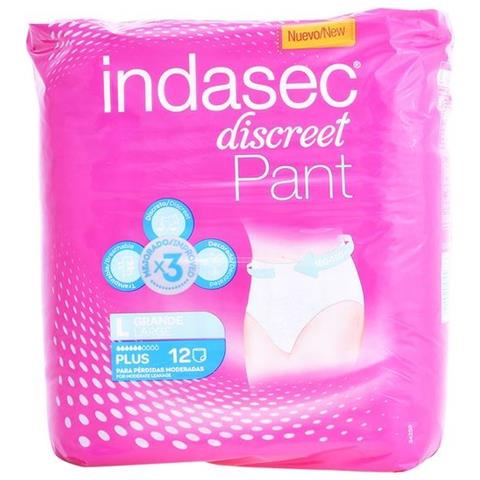 Pannolini Da Incontinenza Pant Plus Talla Grande (12 Uds) - Foto 1