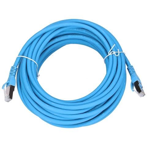 LAN Patchcord Kat. 6A S /FTP 10m Coppia intrecciata in rame, 10Gbps - Foto 1