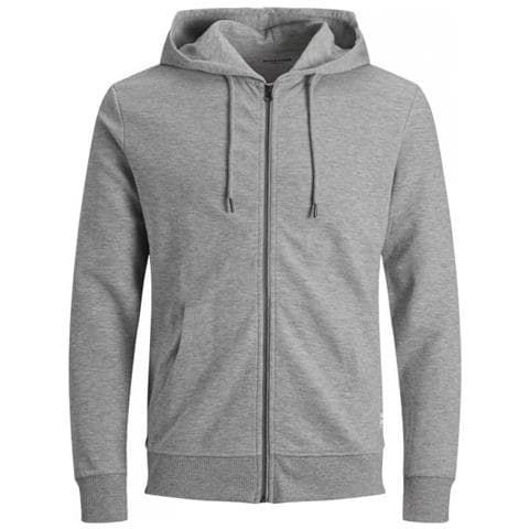 Basic Sweat Zip Hood Noos Felpa Con Cappuccio Uomo Taglia L - Foto 1